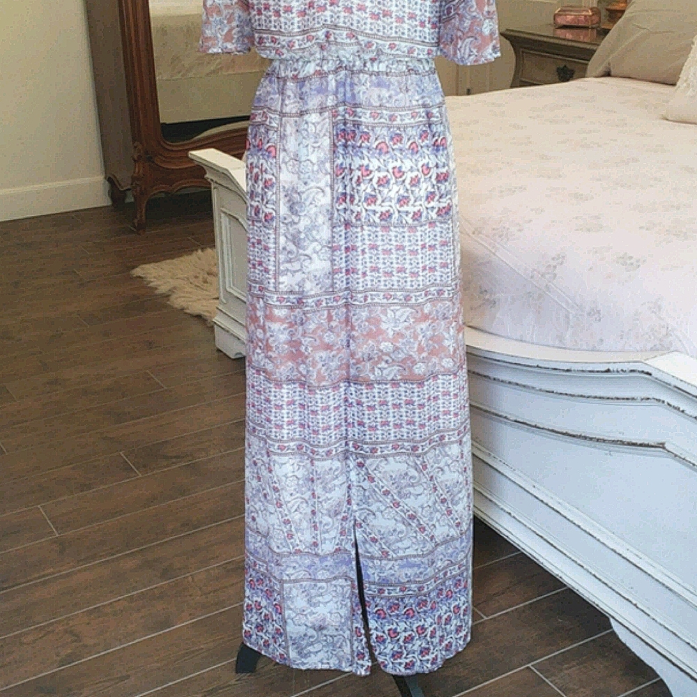 LILY ROSE BOHO MAXI DRESS - Picture 3 of 5